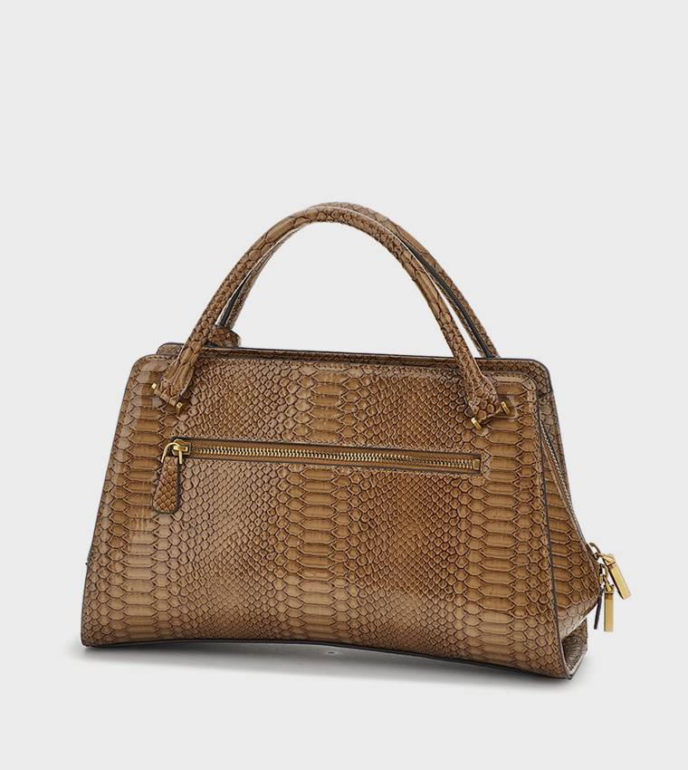 ANNITA Textured Girlfriend Satchel Bag