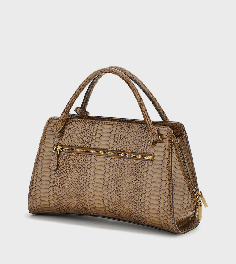 ANNITA Textured Girlfriend Satchel Bag
