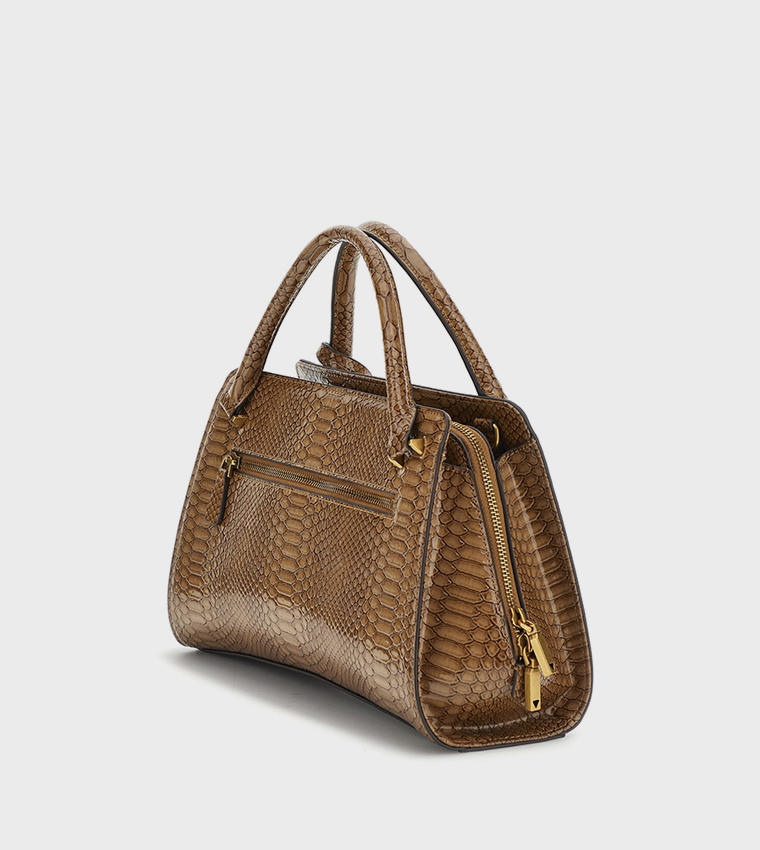 ANNITA Textured Girlfriend Satchel Bag