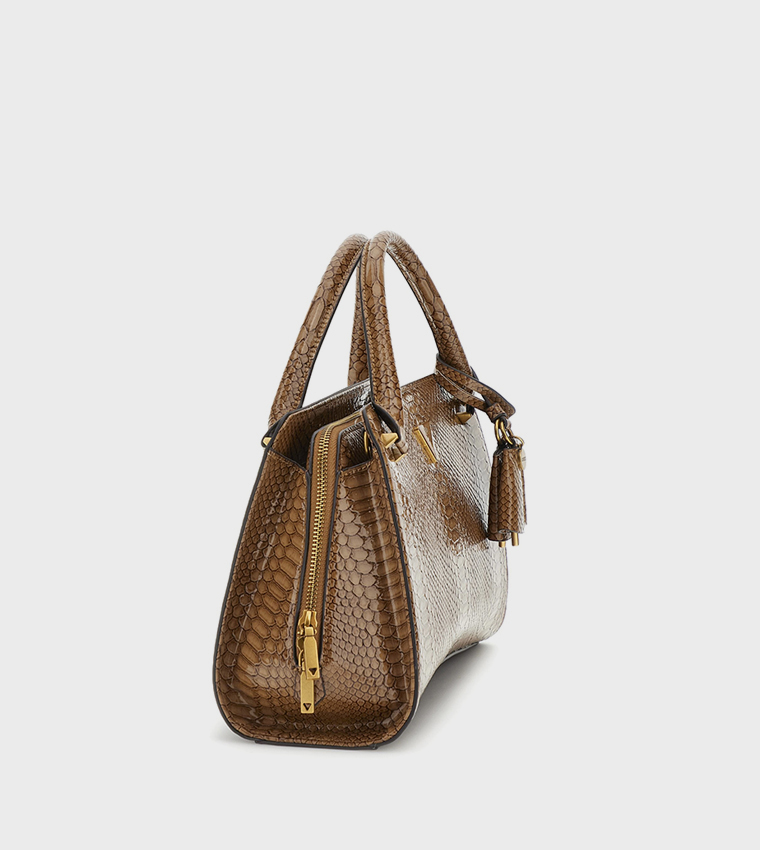 ANNITA Textured Girlfriend Satchel Bag