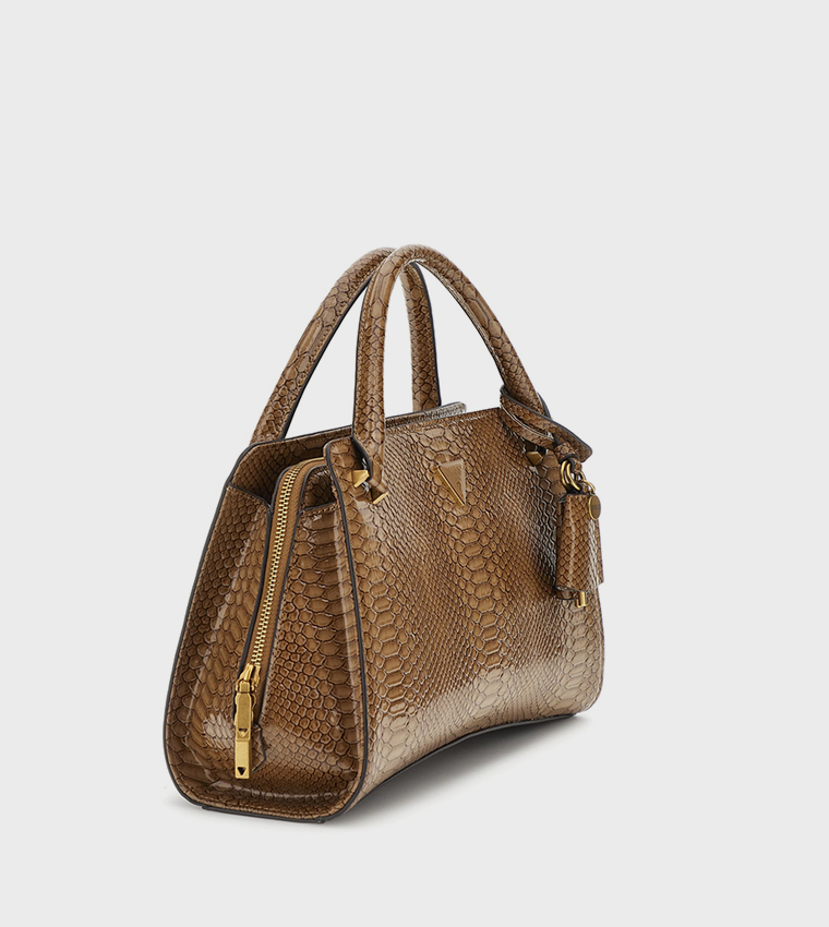 ANNITA Textured Girlfriend Satchel Bag