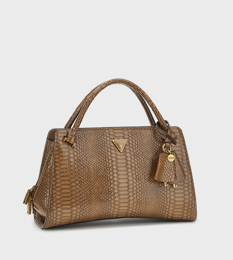 ANNITA Textured Girlfriend Satchel Bag