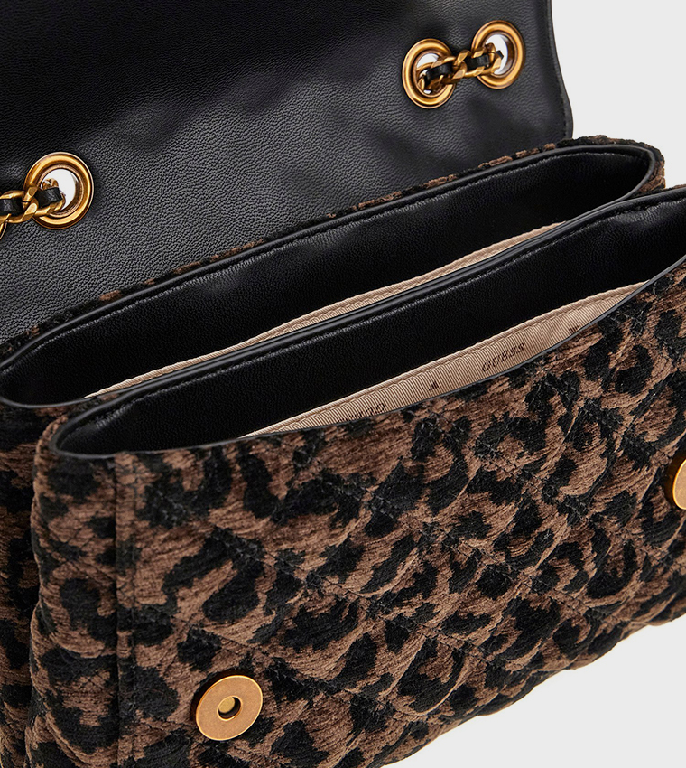 GIULLY II Leopard Patterned Crossbody Bag