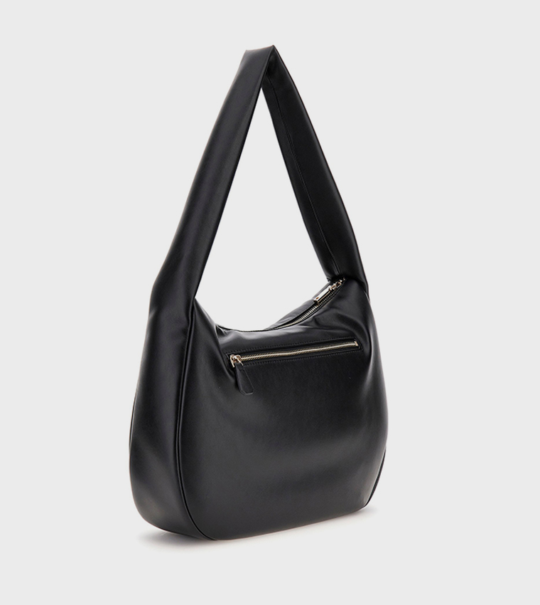 SUNETRA Logo Detail Hobo Bag