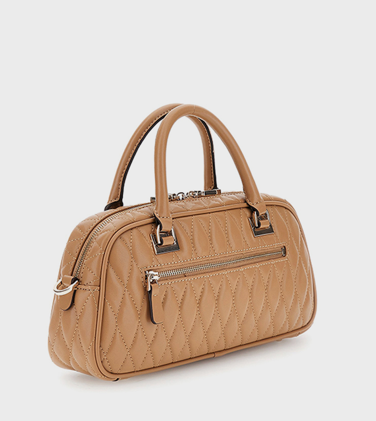 VALLA Quilted Handheld Bag