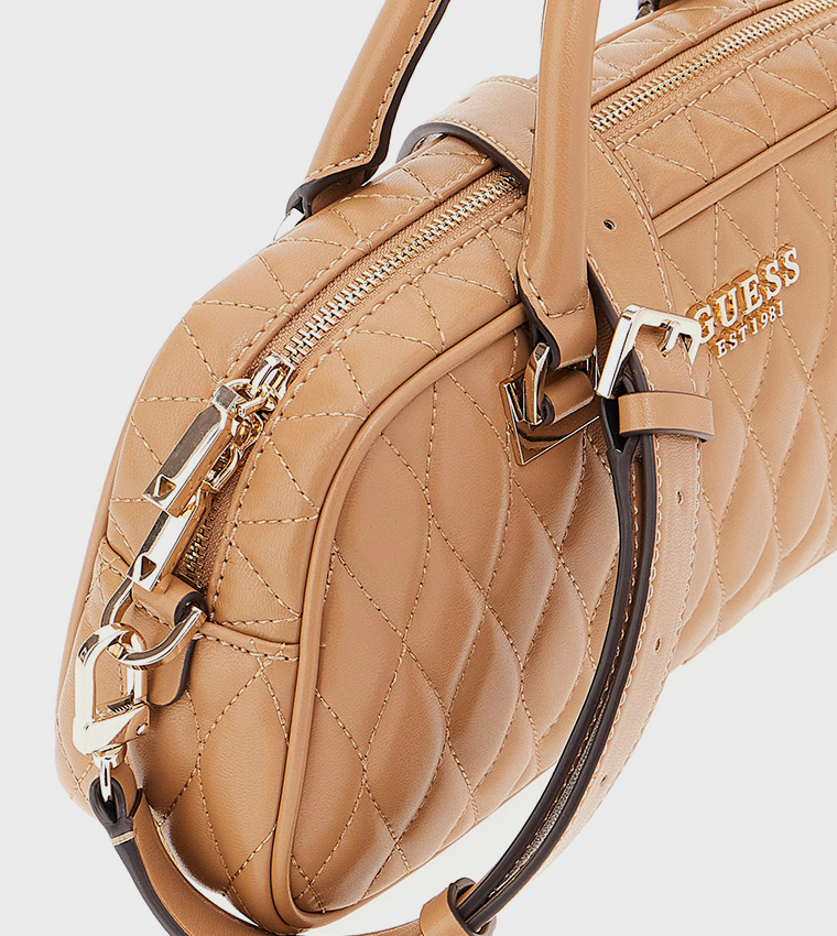 VALLA Quilted Handheld Bag