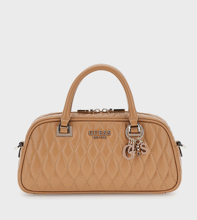 VALLA Quilted Handheld Bag