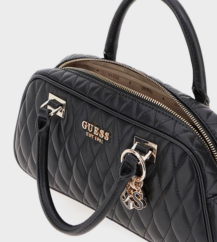 VALLA Quilted Handheld Bag