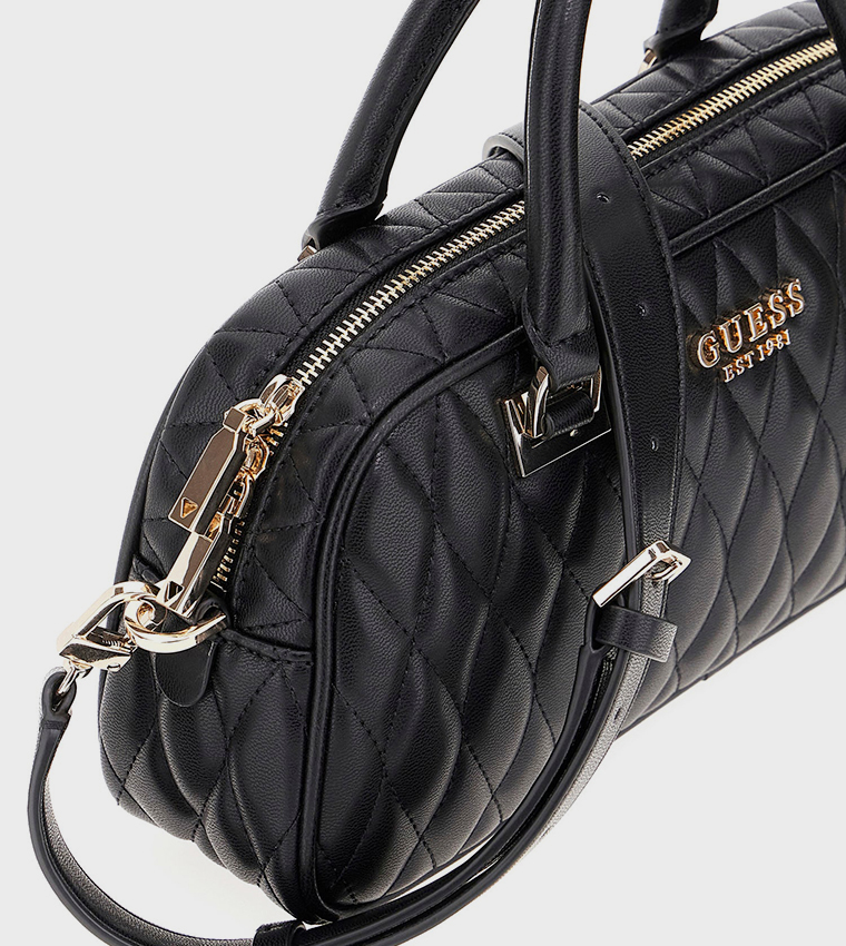 VALLA Quilted Handheld Bag