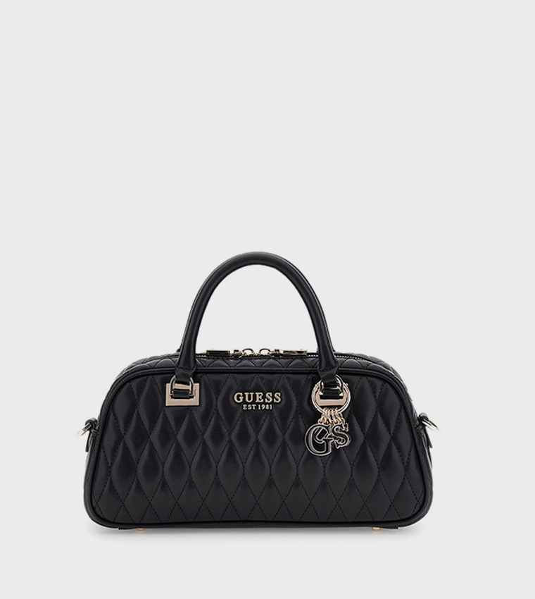 VALLA Quilted Handheld Bag