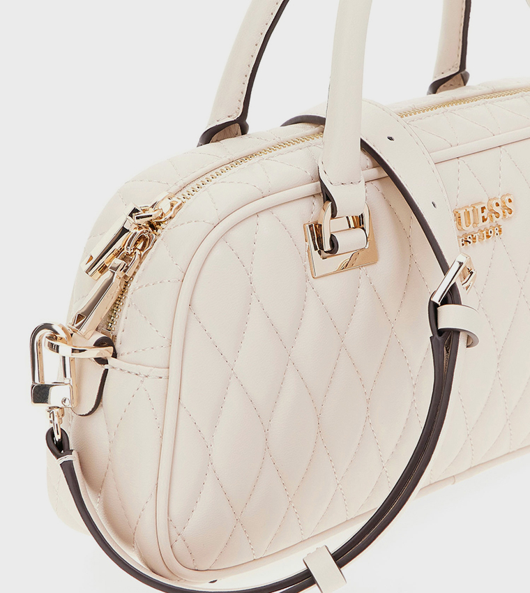 VALLA Quilted Handheld Bag