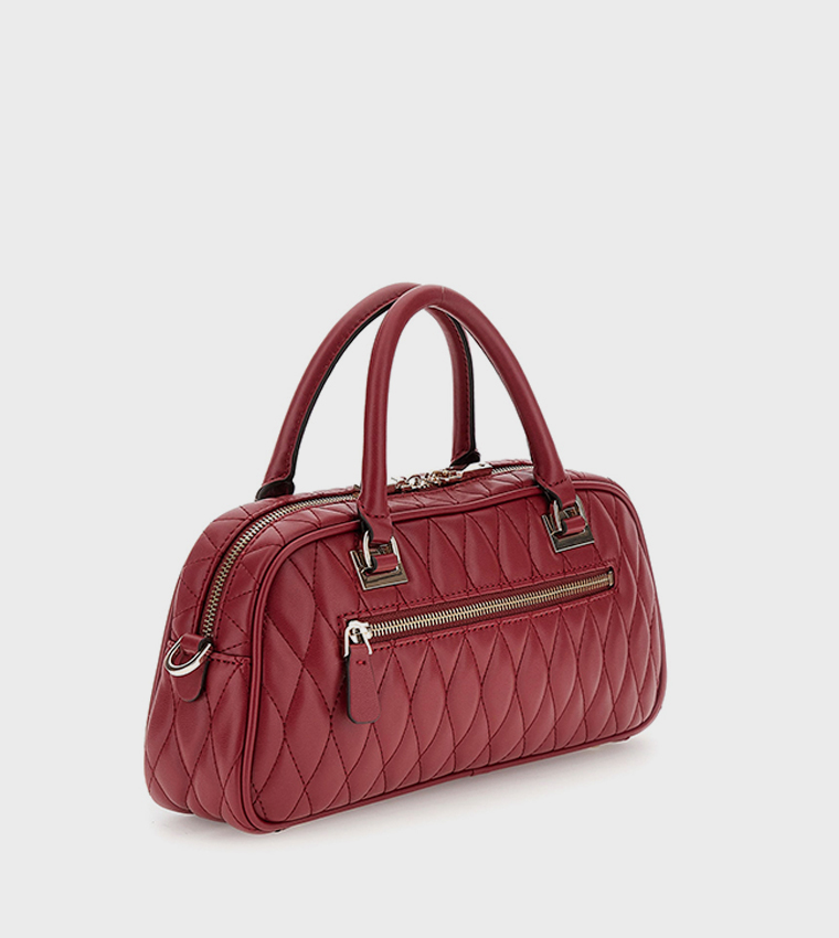 VALLA Quilted Handheld Bag