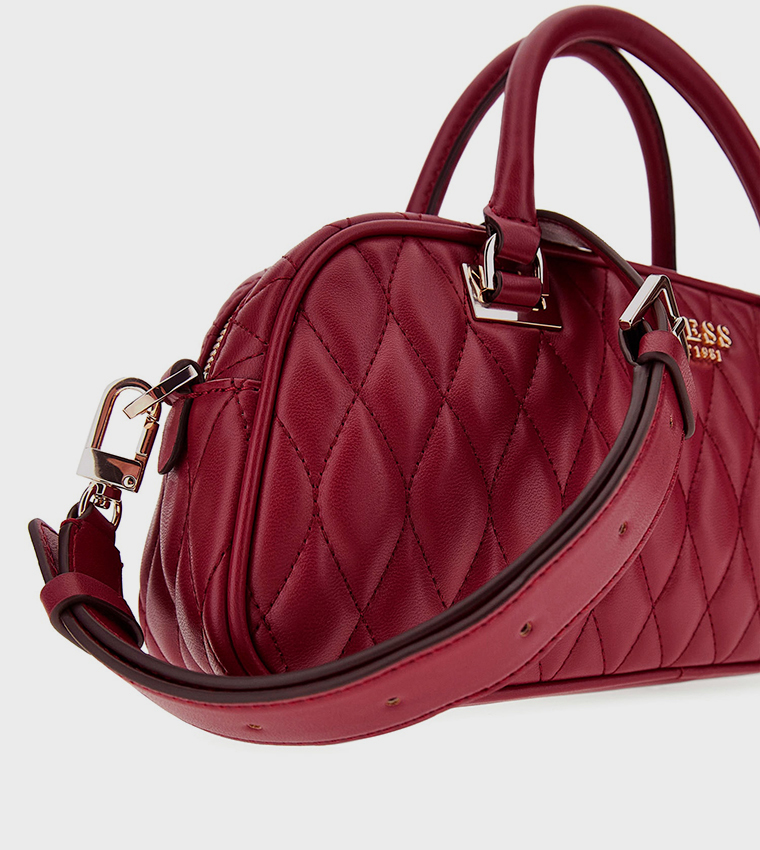 VALLA Quilted Handheld Bag