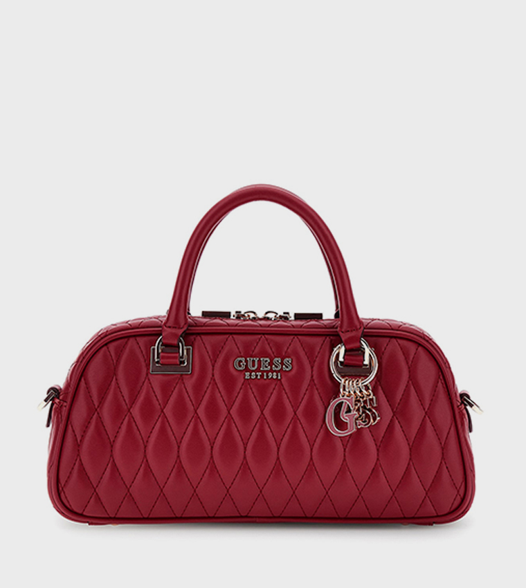 VALLA Quilted Handheld Bag