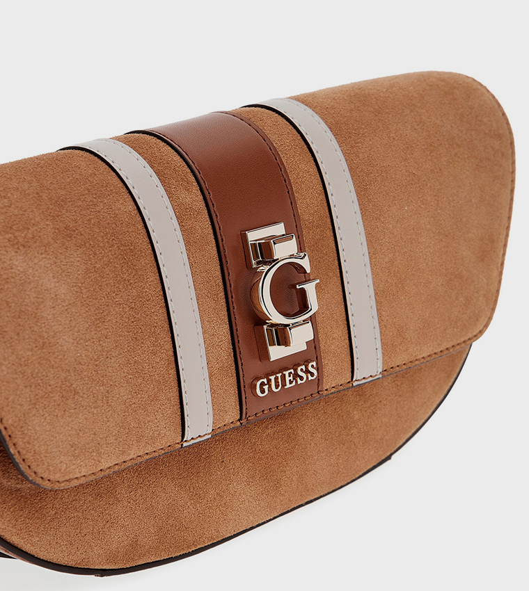 ERENIA Striped Convertible Crossbody Bag