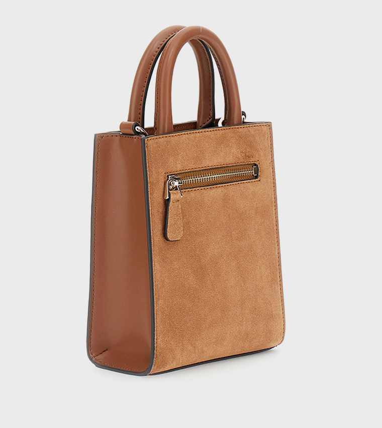 ERENIA Striped Mini Tote Bag