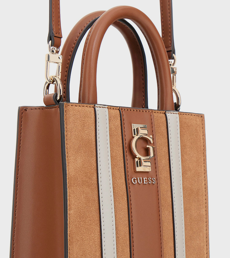 ERENIA Striped Mini Tote Bag