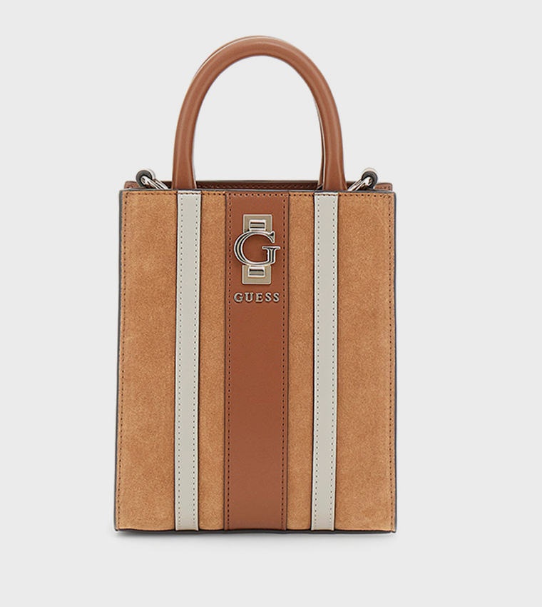 ERENIA Striped Mini Tote Bag