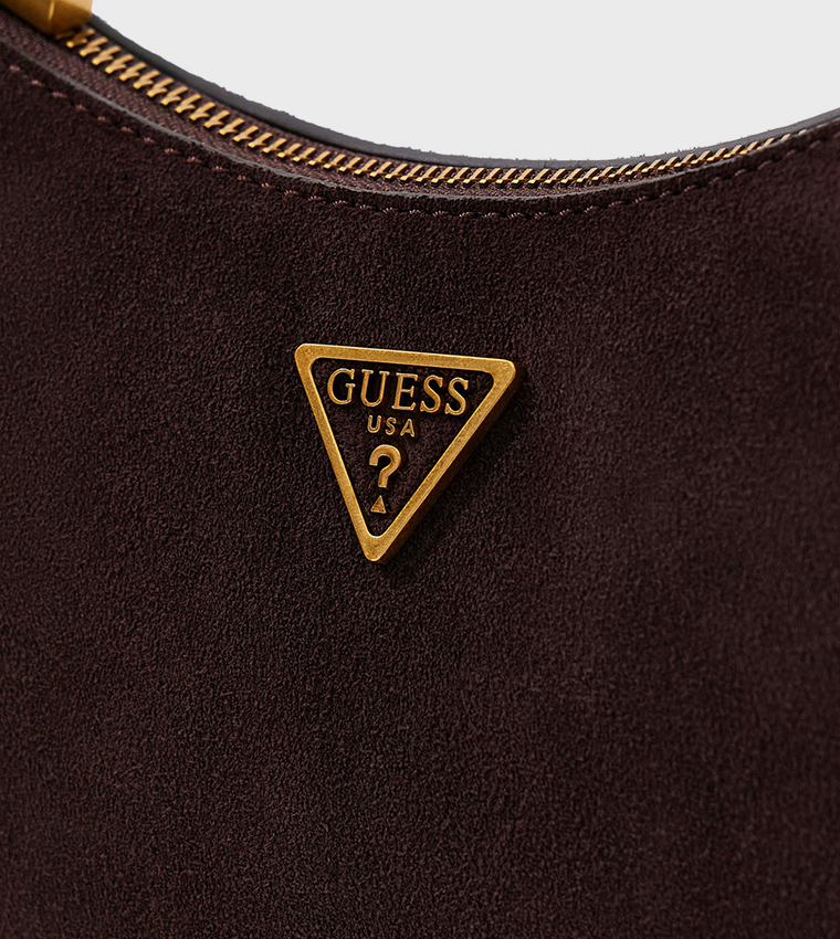 AMITA Logo Detail Shoulder Bag