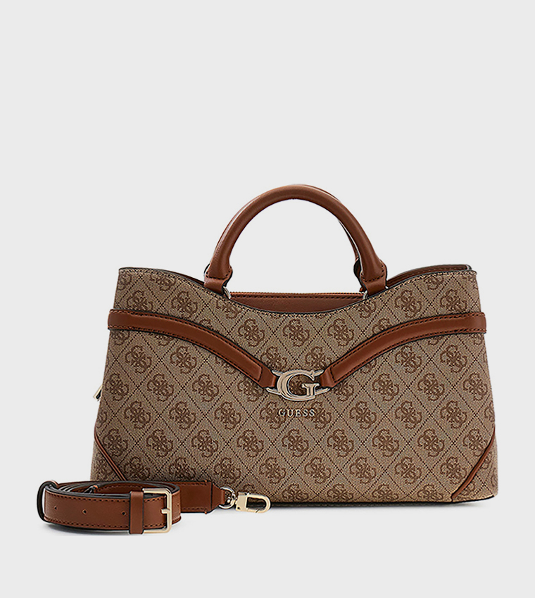 DEA Logo Printed Girlfriend Satchel Bag