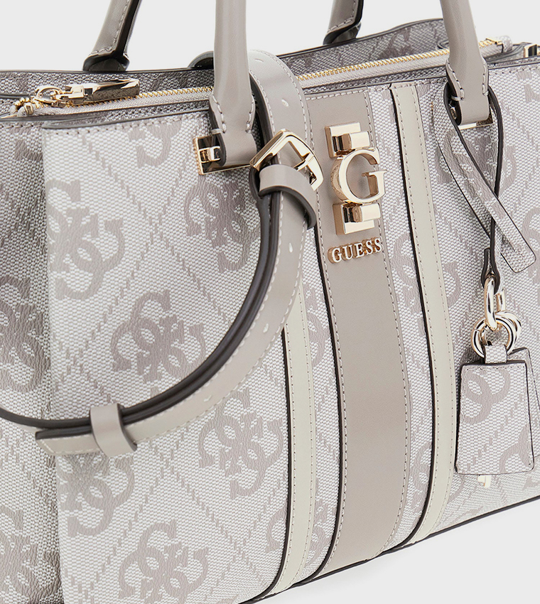 ERENIA Logo Printed Girlfriend Satchel Bag