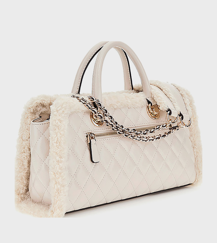 CRISTI Quilted Handheld Bag