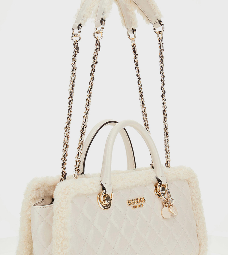 CRISTI Quilted Handheld Bag