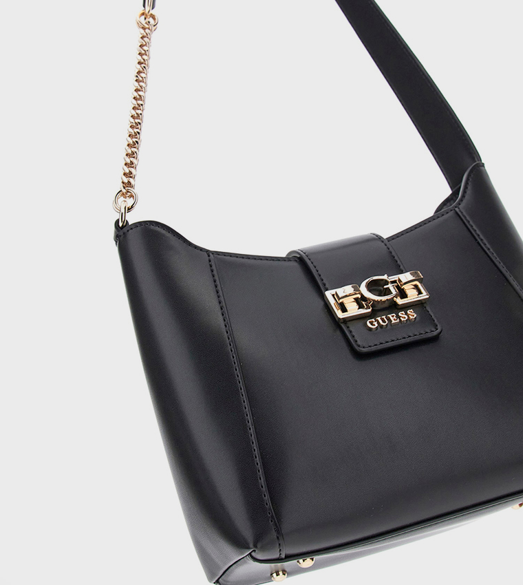 JANE Logo Printed Shoulder Bag