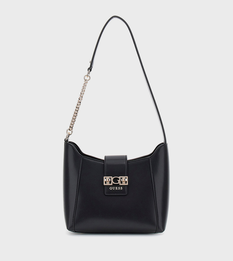 JANE Logo Printed Shoulder Bag