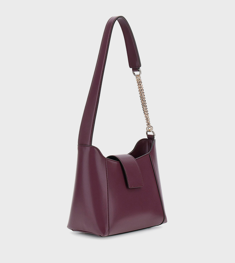 JANE Logo Printed Shoulder Bag