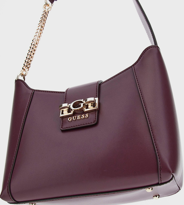 JANE Logo Printed Shoulder Bag