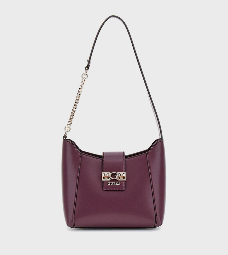 JANE Logo Printed Shoulder Bag