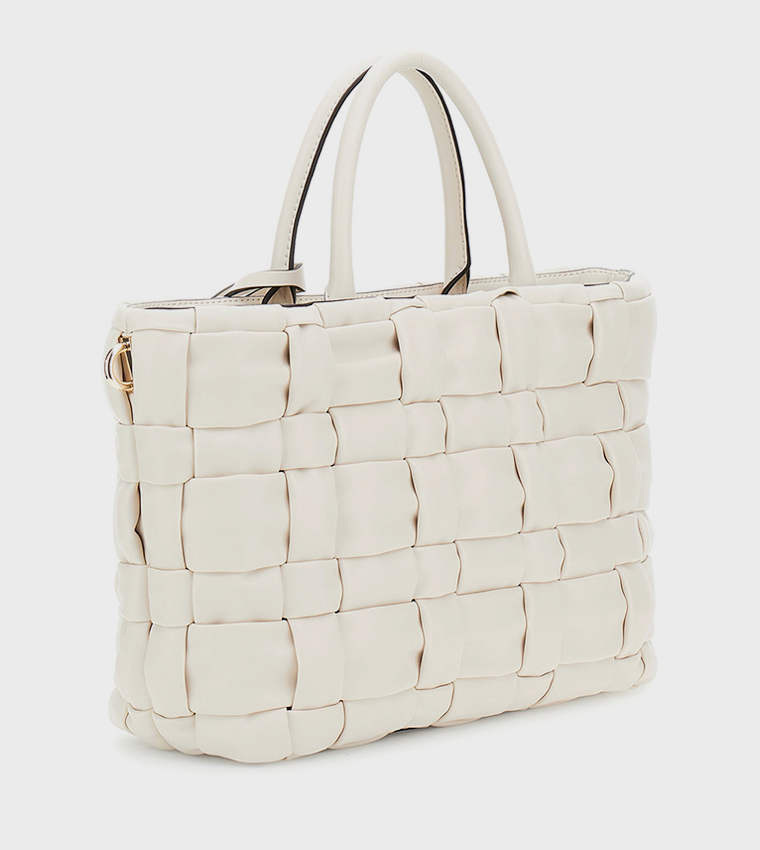 MARION Braided Tote Bag