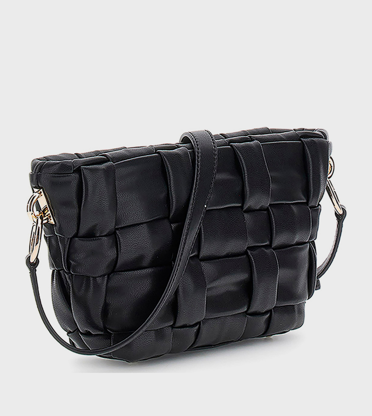 MARION Braided Crossbody Bag