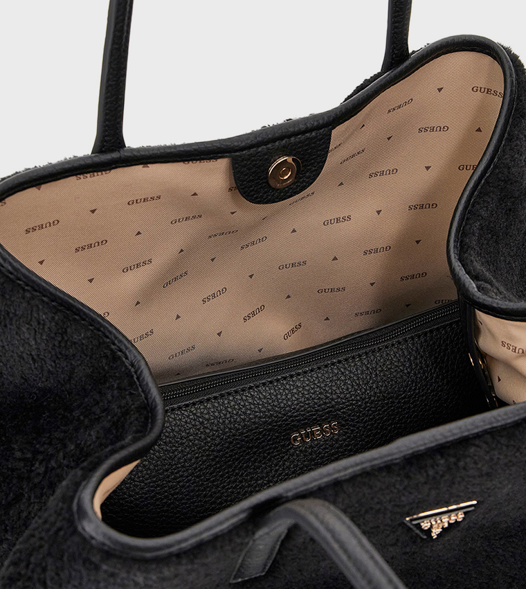 VICTTORIA Fur 2-in-1 Tote Bag, Large