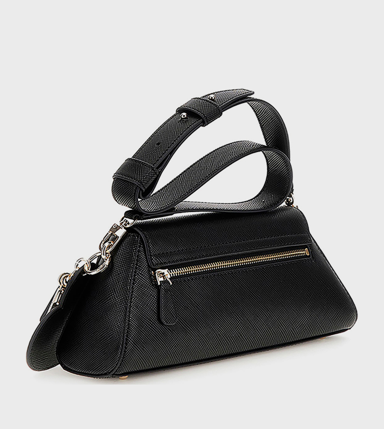 BOLENA Logo Detail Flap Crossbody Bag