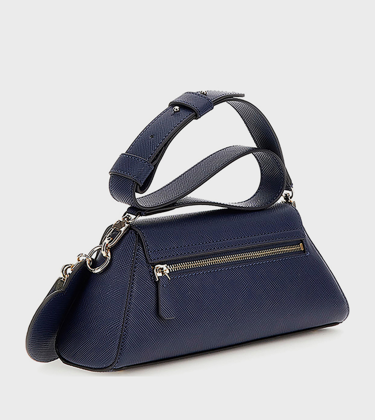 BOLENA Logo Detail Flap Crossbody Bag