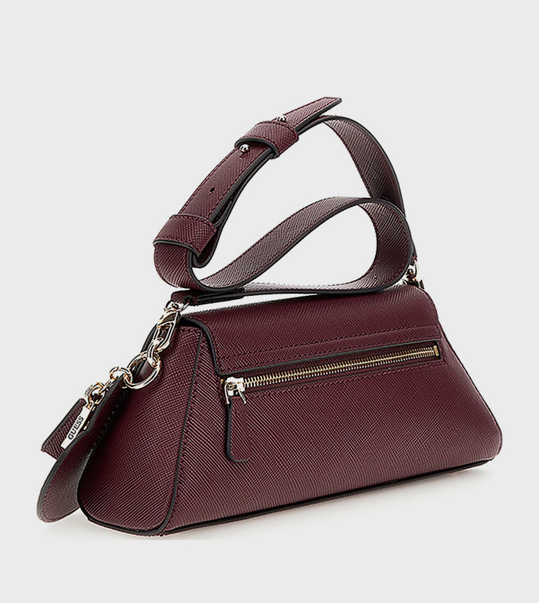 BOLENA Logo Detail Flap Crossbody Bag