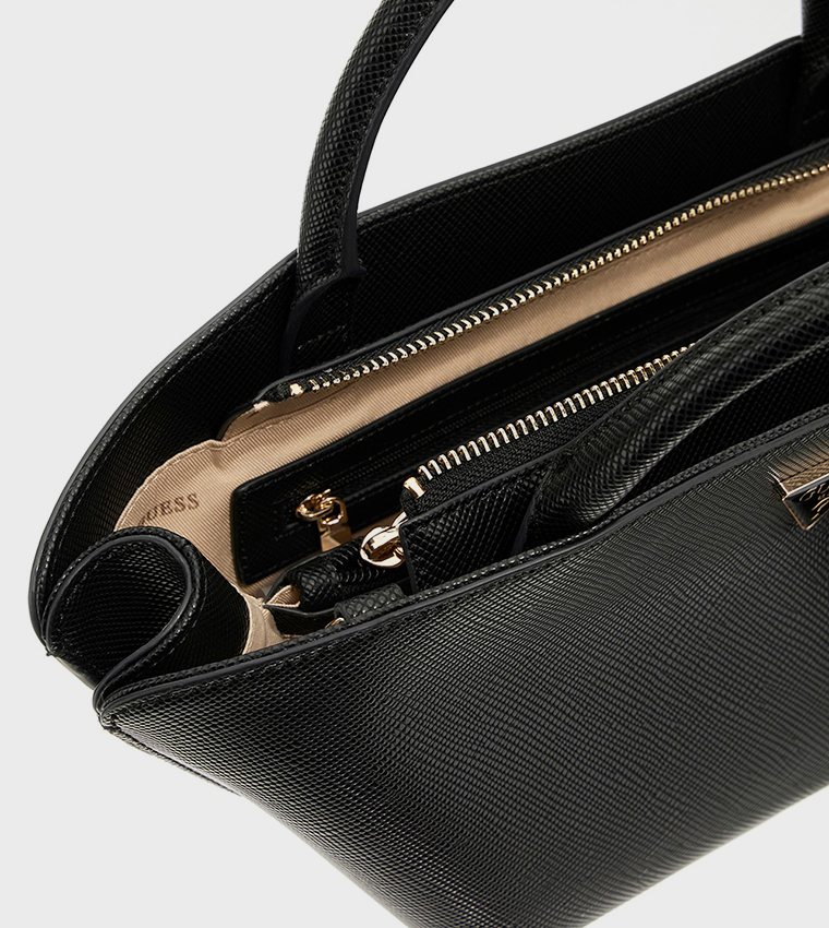 BOLENA Logo Detail Trapeze Bag