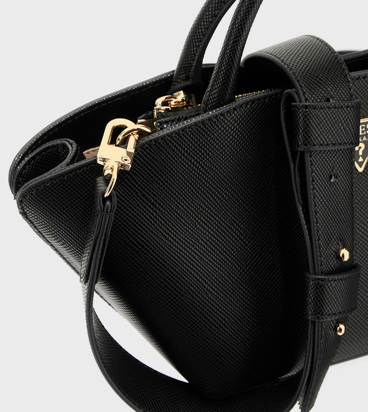 BOLENA Logo Detail Trapeze Bag