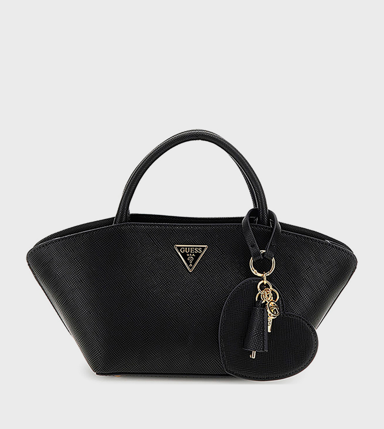 BOLENA Logo Detail Trapeze Bag