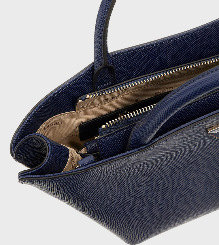 BOLENA Textured Trapeze Bag