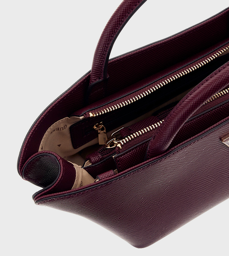 BOLENA Logo Detail Trapeze Bag