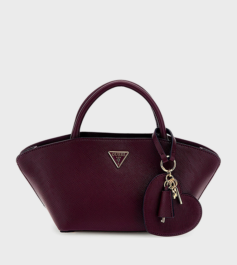 BOLENA Logo Detail Trapeze Bag