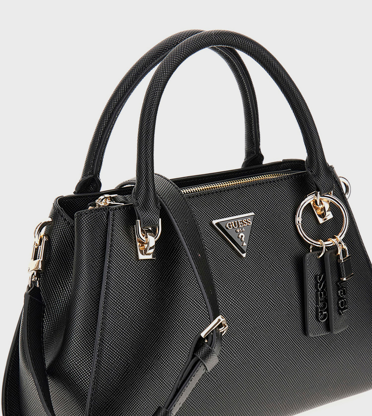NOELLE II LUXURY Logo Detail Satchel Bag
