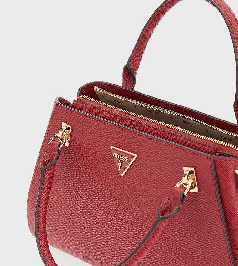 NOELLE II LUXURY Logo Detail Satchel Bag