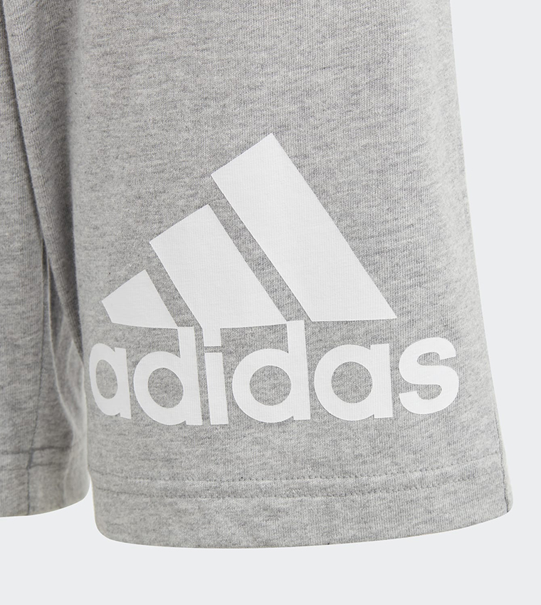 Adidas mens grey shorts online