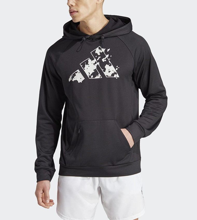 Game and Go Camo Big Logo Active Hoodie