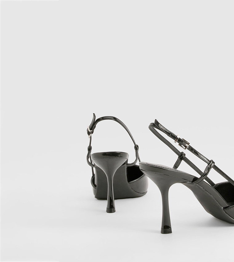 Pointed Toe Slingback Pumps