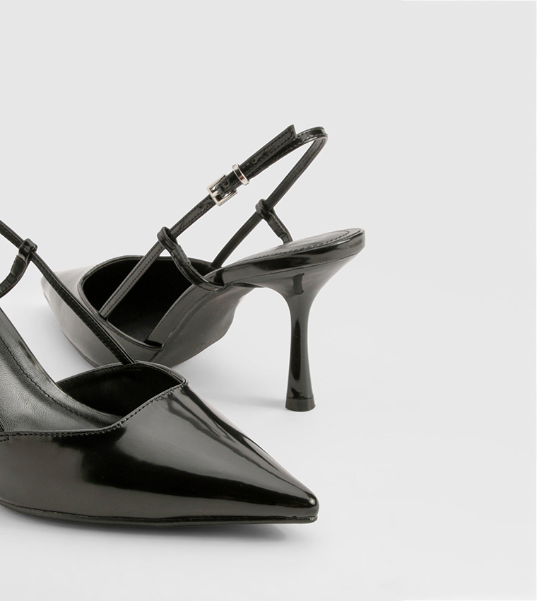 Pointed Toe Slingback Pumps
